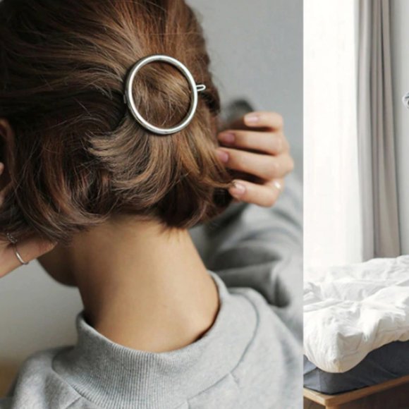 "Ring Around the Rosy" Minimalist Circle Clip - Picture 8 of 15